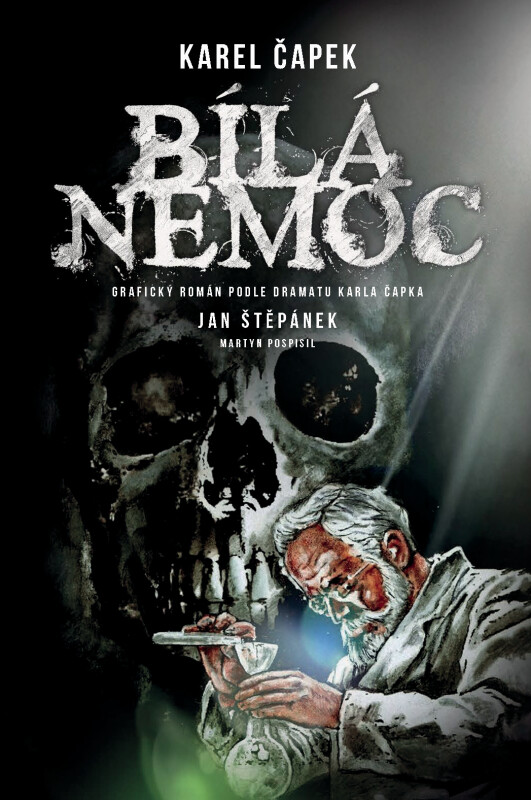 Obálka knihy Bílá nemoc – grafický román
