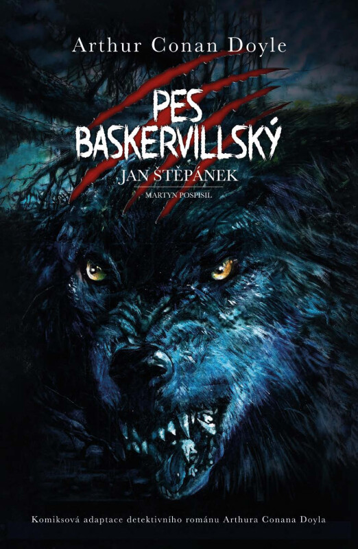 Obálka knihy Pes baskervillský – grafický román