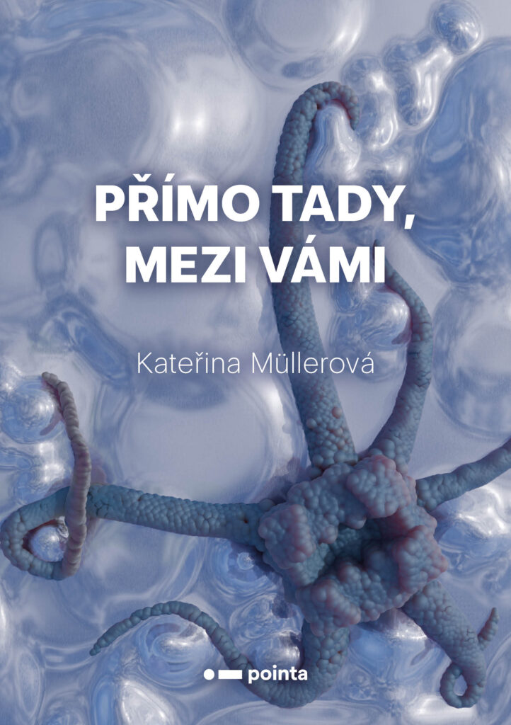 Obálka knihy Přímo Tady, Mezi Vámi