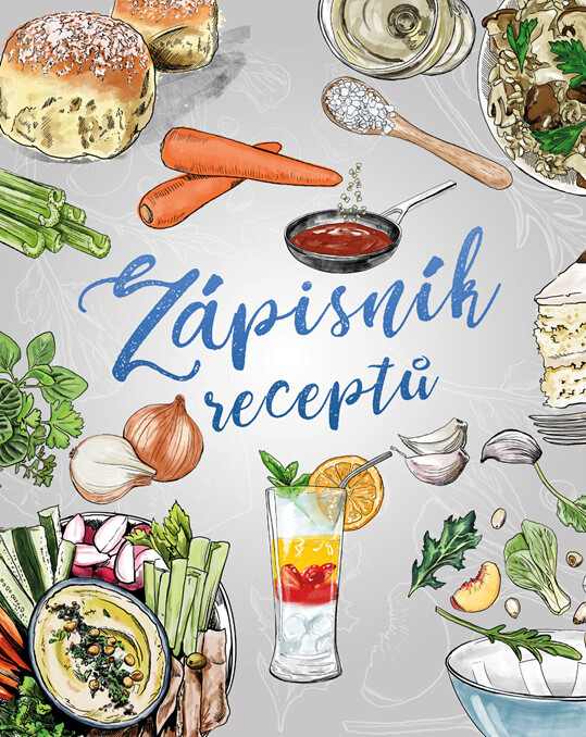 Obálka knihy Zápisník receptů
